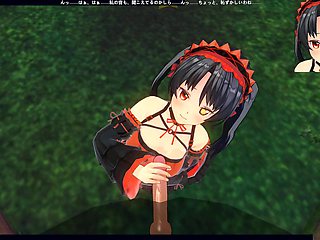 Kurumi Tokisaki, 3d Hentai And Hentai 3d - Pov Date A Live Blowjob