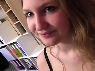Julia First POV Teen Handjob Amateur Cumshot Missionary Homemade German Teenager 18yo Nude HD