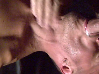 Twink fucked raw by straight and cum creampie inside hole