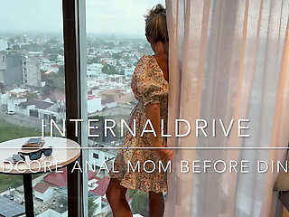 Hardcore Anal With Horny Stepmom Before Dinner