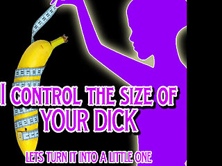 AUDIO ONLY - I control the size of your dick lets make it a little one