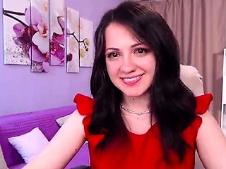 Brunette Solo Webcam Masturbation