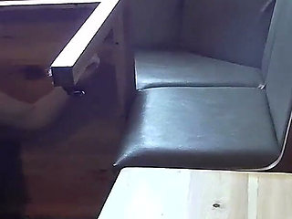 This Time, Slave Luci Is Taken Hard - Fixed to the Kitchen Table in the Kitchen
