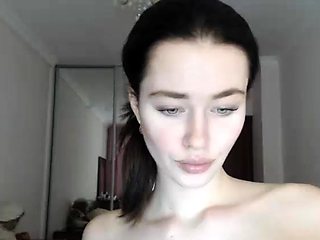 Hottest brunette solo webcam masturbation 2