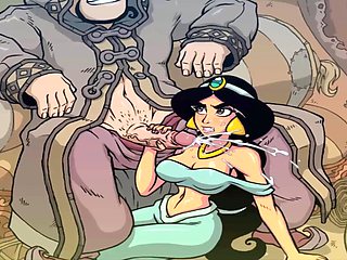 Princess Jasmine giving oral instructions in various languages