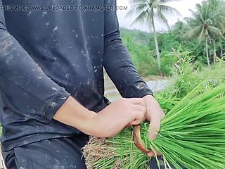 A charming young farmer attracts everyone with his alluring vibe