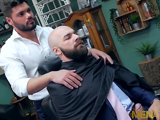 MENATPLAY - Men in suits Max Duro and Nicolas Brooks anal fuck