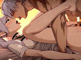 Best hentai, blowjob, frieren