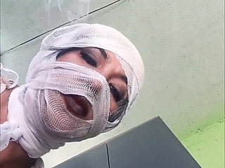 Halloween Mummy Facesitting - Count to 10 While I Smoke