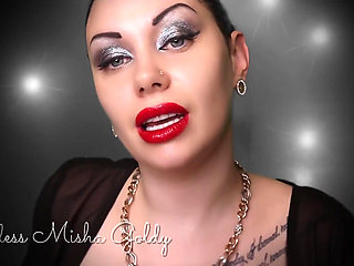 Cum on your silly face while staring at my full juice red lips! JOI