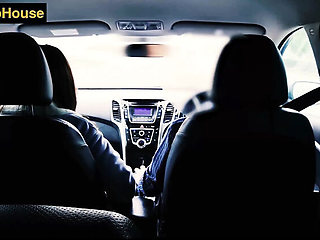 Young Stepdaughter Alina Rai Gives Blowjob To Old Stepdad In Car - Cum In Mouth Teen Amateur