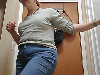 getting home and removing my clothes