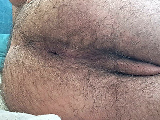 Gorgeous hairy tight asshole