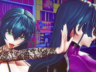 Mmd R-18 Anime Girls Sexy Dancing clip 76