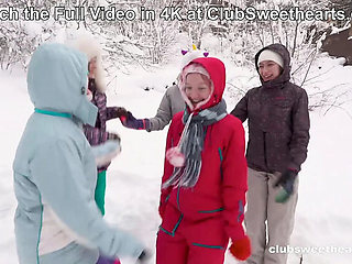 Frosty Sweethearts Part 3 - Horny Teens Lick Tight Pussy at ClubSweethearts