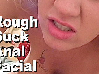 Claire James & Simon Synister Rough Suck Anal Facial Zy2687