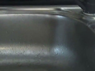 Nasty Washbasin Pissing!