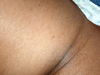 Touching JayaMilfMom's Pussy and asshole while resting