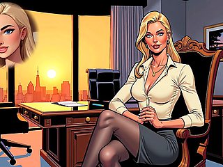 Cyber Longings Hentai ASMR Office Romance