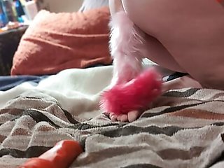 My pussy gets DESTROYED by MASSIVE dildo