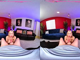 POV VR Hardcore with Blonde PAWG Kay Lovely who Slurps Like