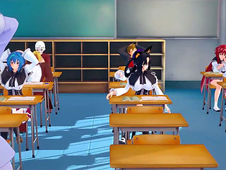 Koneko Remembers Last Night Fuck  Hs Dxd Ntr Madness 6