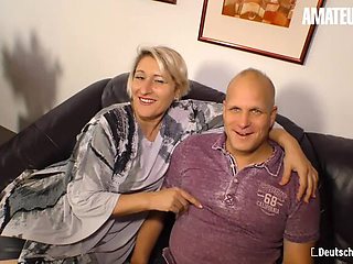 AMATEUR EURO - German BBW Oda Amelie Gets Picked Up And Fucked By Naughty Guy