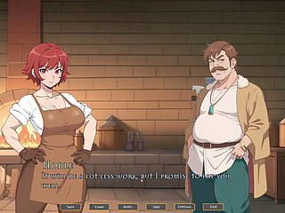 Tomboy Brigid Gets Naughty on the Beach - Episode 5 of Passionate Forge - Visual Novel Twist
