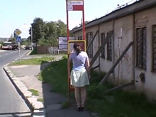 Visible Quite a Bit Under the Blouse