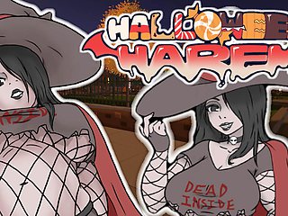 Waking Up To MILF WITCH... To Exploring A Monster Girl World! - Halloween Harem