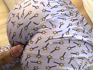 Step sis gets her pussy rubbed by step bro's dick then he fucks her hard