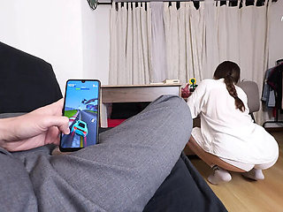I Stared At My Maid’s Perfect Round Ass So Long I Couldn’t Hide My Boner – Misty Queen