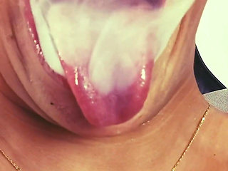 Fetish Smoke Mouth and Tongue