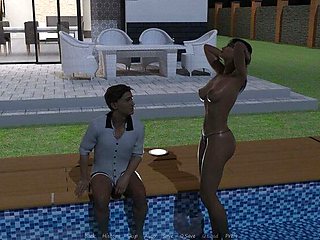 Stepbrother Seduces Bella: Nude Poolside Cheating in Full HD