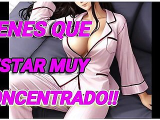 Stepsist Plays With Your Cock While You Study - Asmr Roleplay In Spanish With Hentai Anime