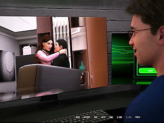 In Security 10 Luna Have Became the Office Slut