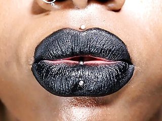 Black Lipstick JOI Goddess Chy Latte