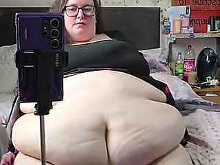 SSBBW BBW Belly Goddess Bathroom Strip