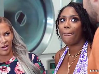 Charlotte Lavish and Hayley Davies Big-Cock Deep Throat Facials