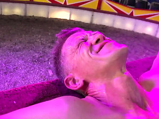 Tattooed MILFs DP and Suck Cock in Wild Circus Threesome