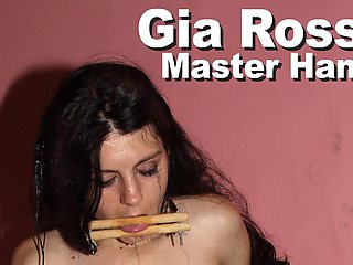 Gia Rossi & Master Hand BDSM Clamped Vibrated Shaven