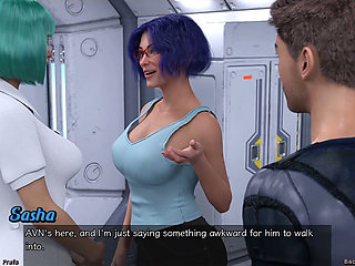 Stranded in Space - Blue Haired MILF Want Threesome with Me & Hot Busty Doctor