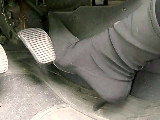 Revving in Cloth Black Boots