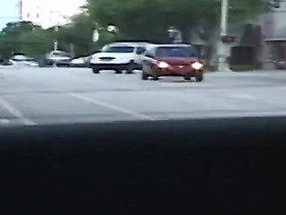 Robyn Foxx Dildos Her Pussy in My Back Seat