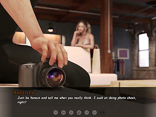Burning Boundaries 34 - Private Photoshoot Part 2 Mike Gets Handjob and Cums on Angelica's Hands