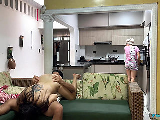 Cheating With My Wife's Friend Right In Front Of Her – She Had No Idea!