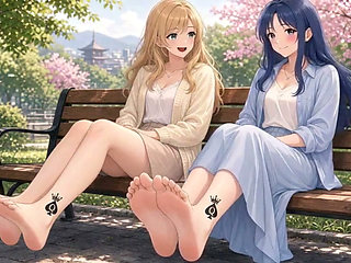 Queen of Spades Tattoo and Feet - Anime Compilation (Erotic AI Arts)