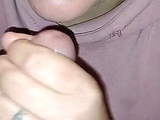 Homemade Blowjob in the Bathroom of Argentine Asshole Takes a Huge Load in Her Mouth