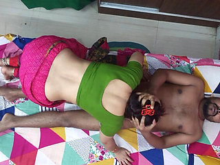 Bengali Bhabhi Sona Morning Blowjob & Doggy Sex with Husband - Big Natural Tits, Dirty Talk