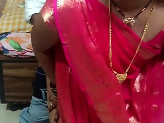 Indian Pink Sadi Wali Bhabhi Fuck Her Boyfriend with Cheating